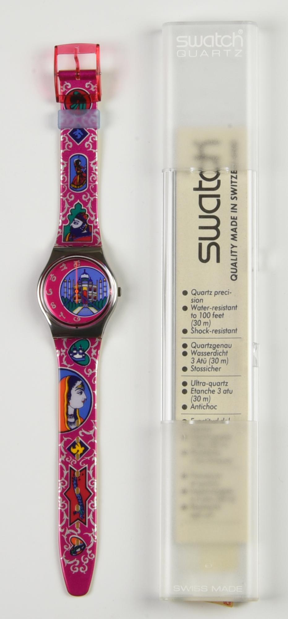 SWATCH, 1993 mod. DEHLI, cod. GX125 anno 1993 Completo di scatola originale,...