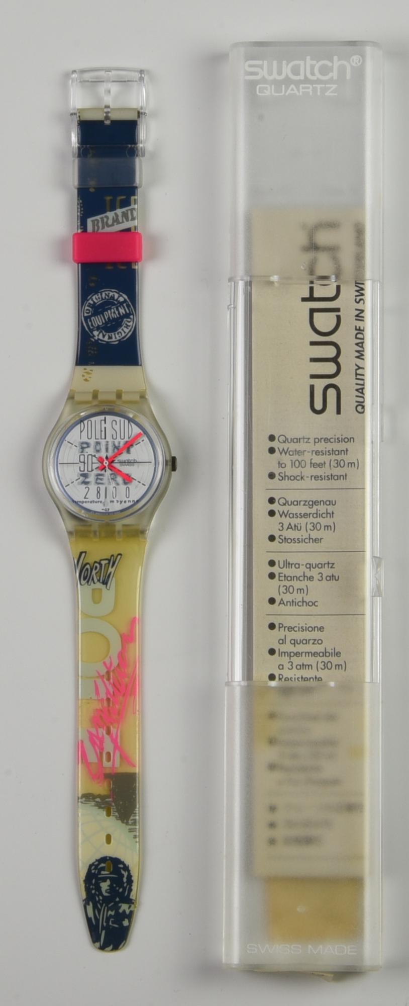 SWATCH, 1993 mod. SPACE TRACING, cod. GK163 anno 1993 Completo di scatola...