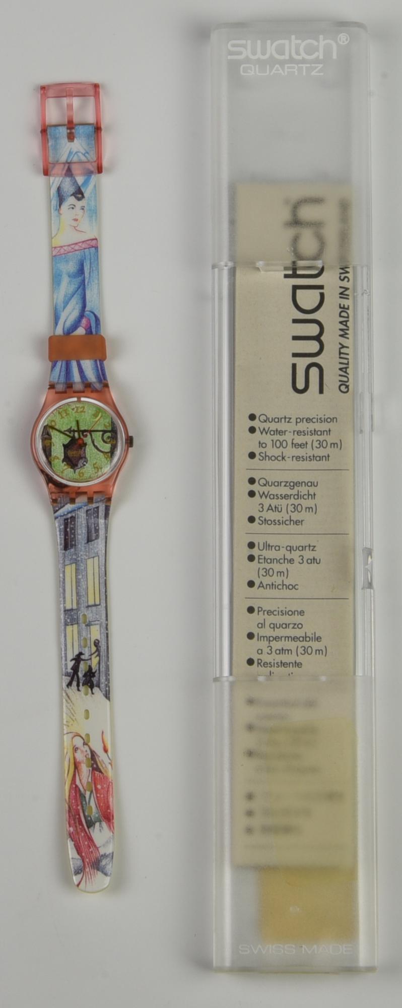 SWATCH, 1993 mod. LA BELLE AU BOIS DORMANT, cod. LP114 anno 1993 Completo di...