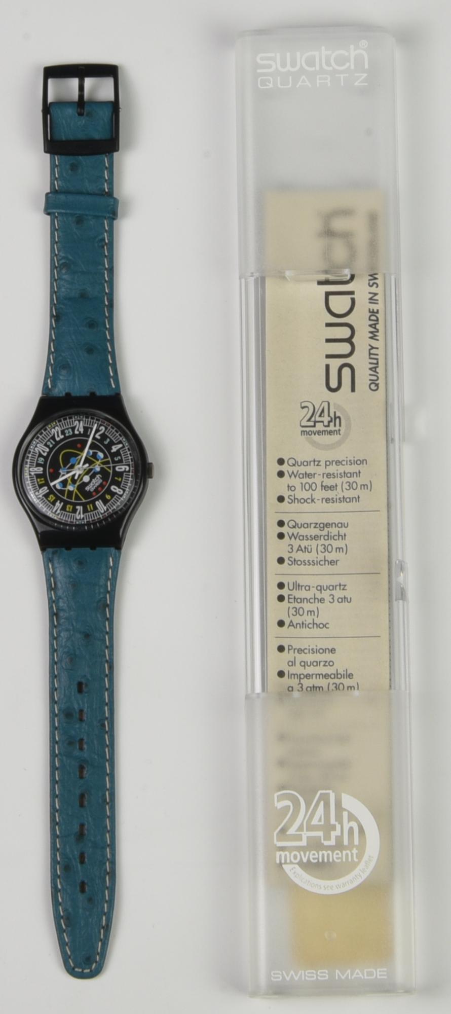 SWATCH, 1993 mod. ELLYPTING, cod. GB152 anno 1993 Completo di scatola...