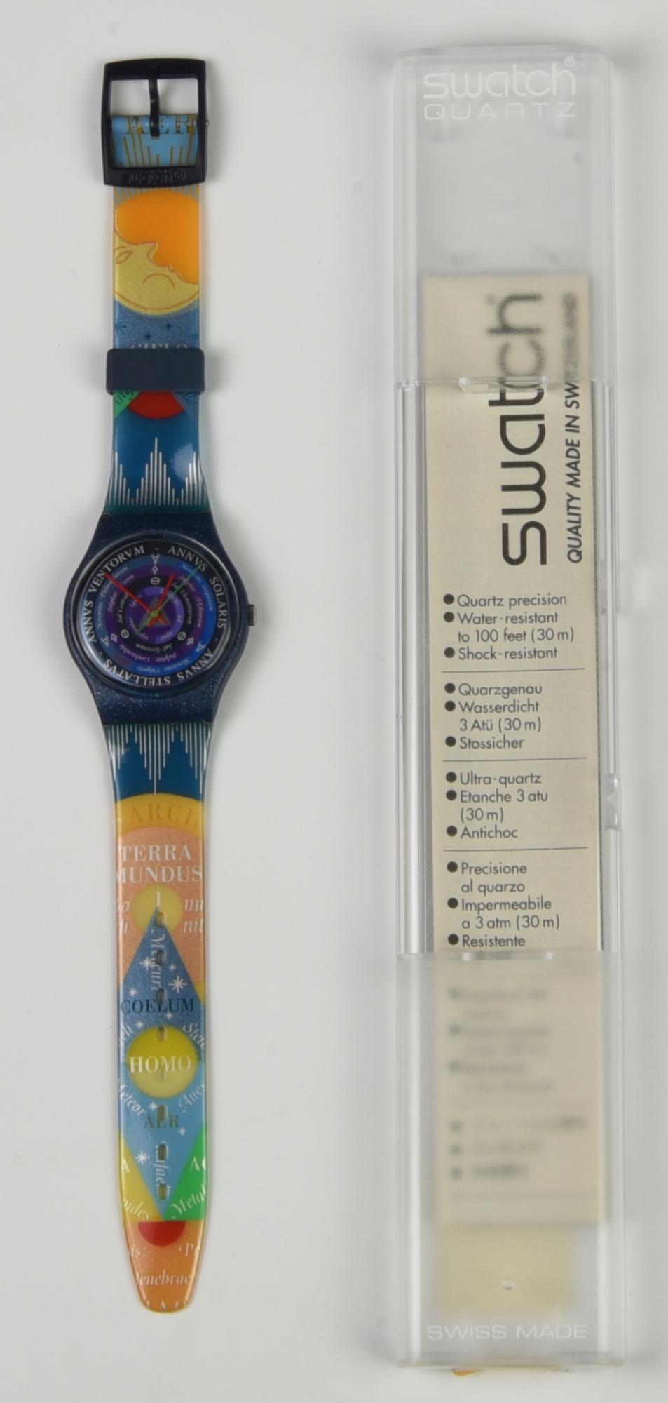 SWATCH, 1993 mod. TAROT, cod. GN131 anno 1993 Completo di scatola originale,...