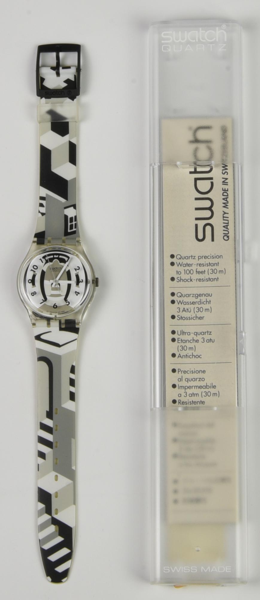 SWATCH, 1993 mod. PERSPECTIVE, cod. GK169 anno 1993 Completo di scatola...