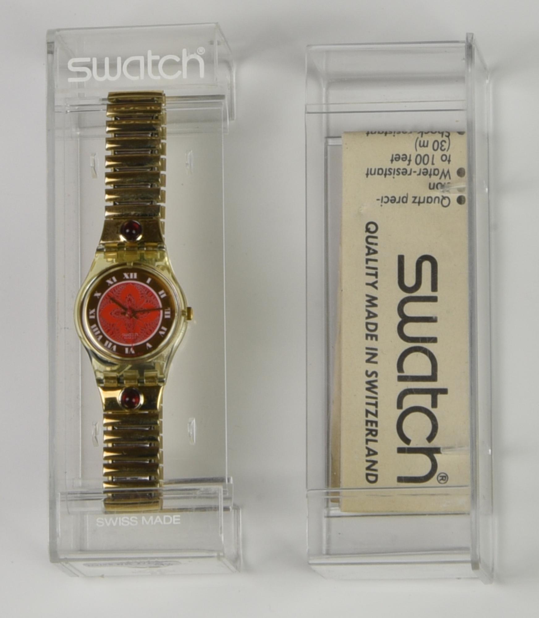 SWATCH, 1993 mod. TOURMALINE, cod. LK142 anno 1993 Completo di scatola...