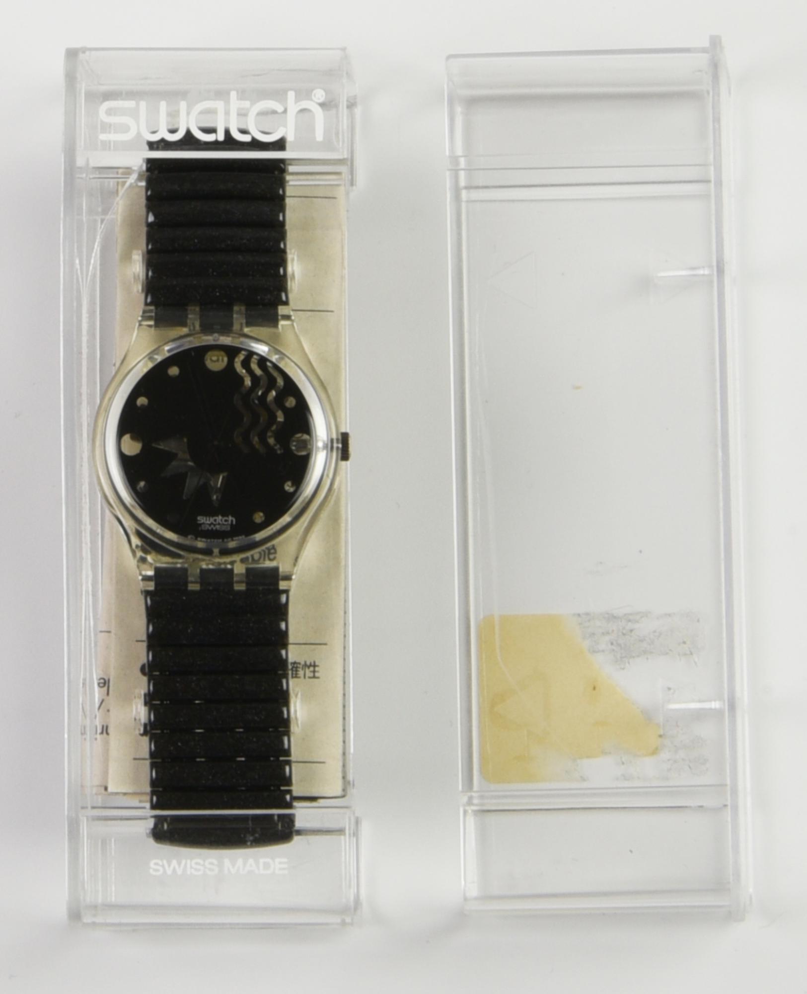 SWATCH,1993 mod. FLAKE, cod. GK165/166 anno 1993 Completo di scatola...