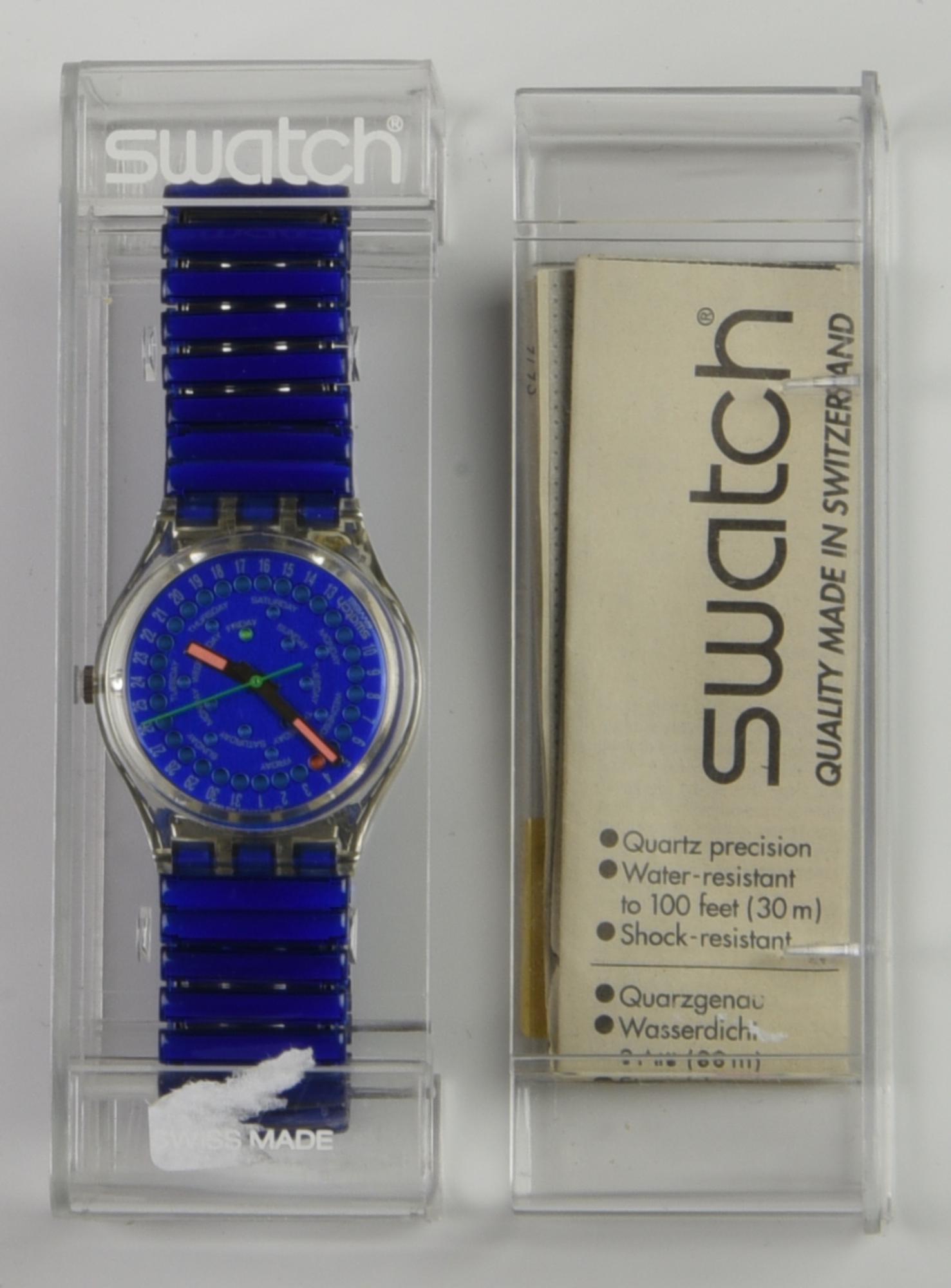 SWATCH,1993 mod. DROP, cod. GK807 anno 1993 Completo di scatola originale,...