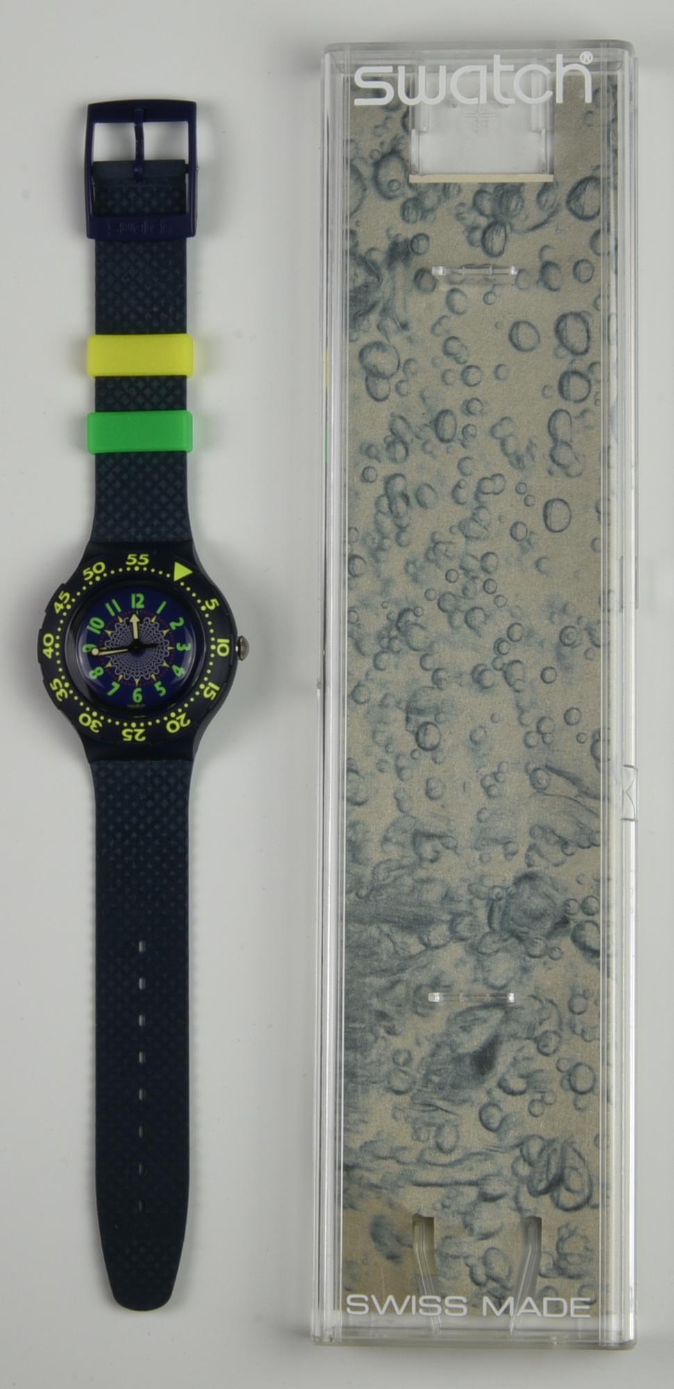 SWATCH SCUBA, 1993 mod. ROWING, cod. SDN104 anno 1993 Completo di scatola...