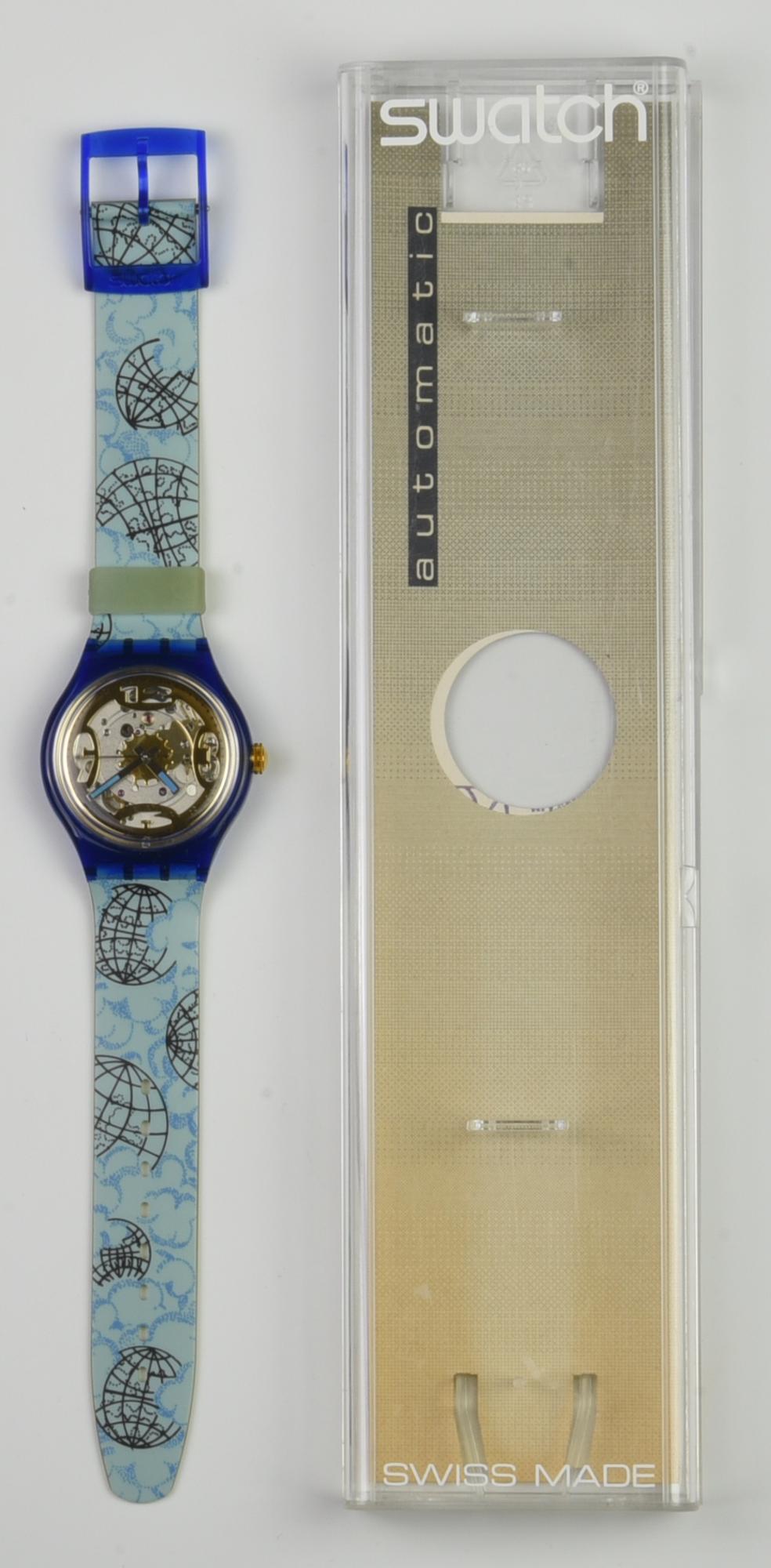 SWATCH AUTOMATICO, 1993 mod. MAPPAMONDO, cod. SAN101 anno 1993 Completo di...