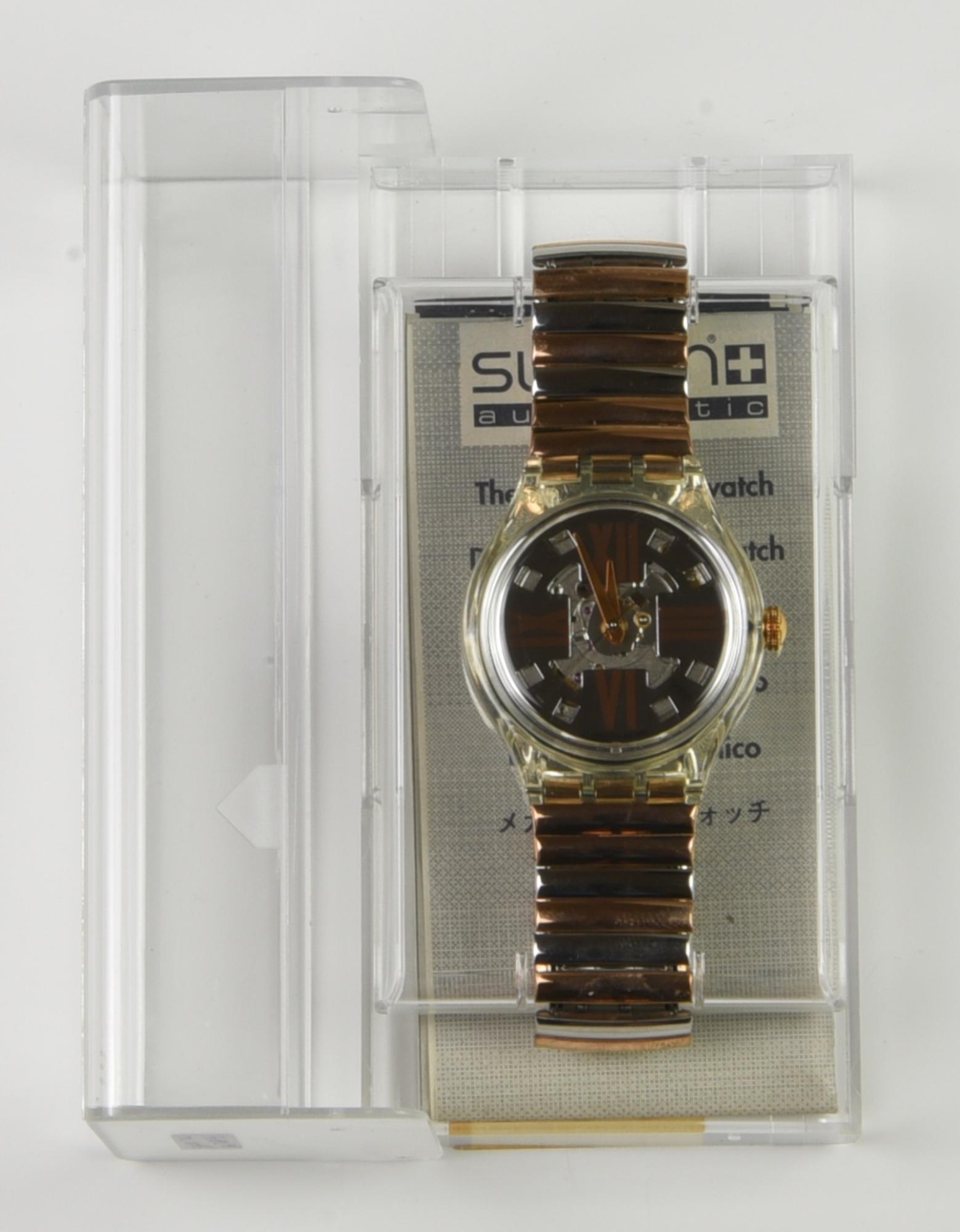 SWATCH AUTOMATICO, 1993 mod. COPPER RUSH, cod. SAK107 anno 1993 Completo di...