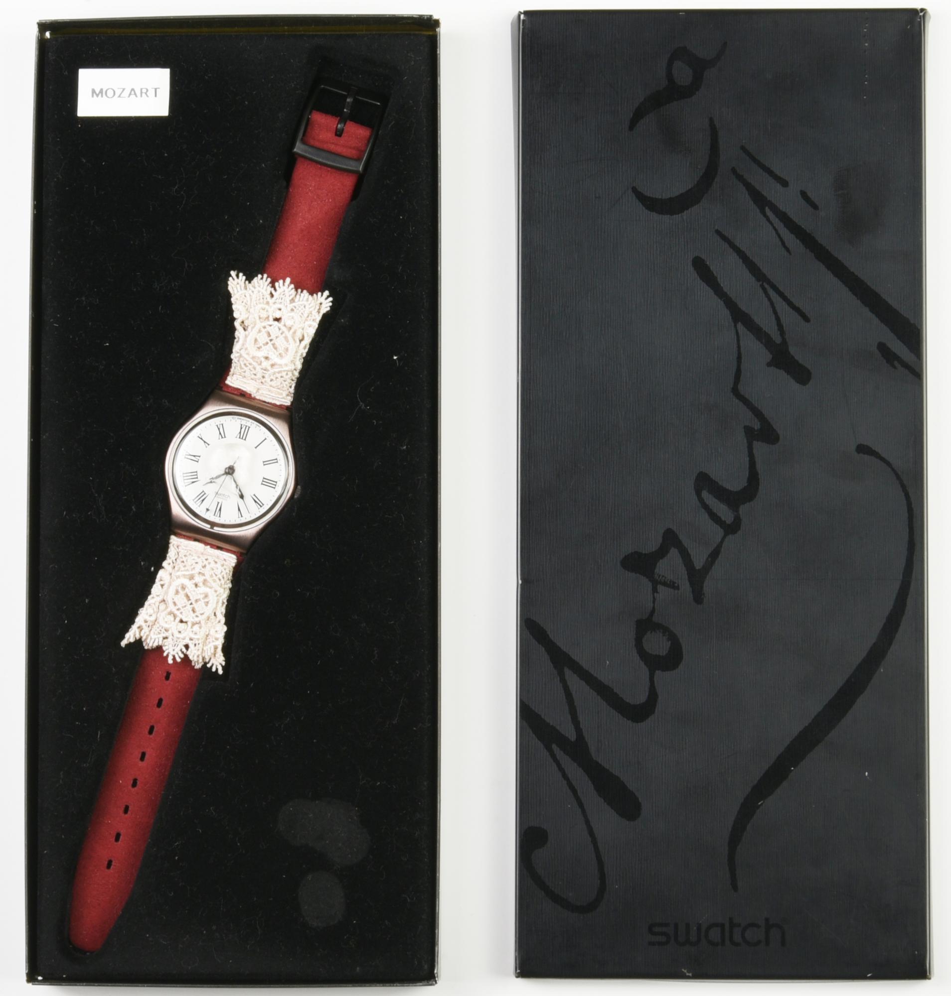 SWATCH CHRISTMAS IN VIENNA, 1989 mod. MOZART, cod. GZ114 anno 1989 Completo...