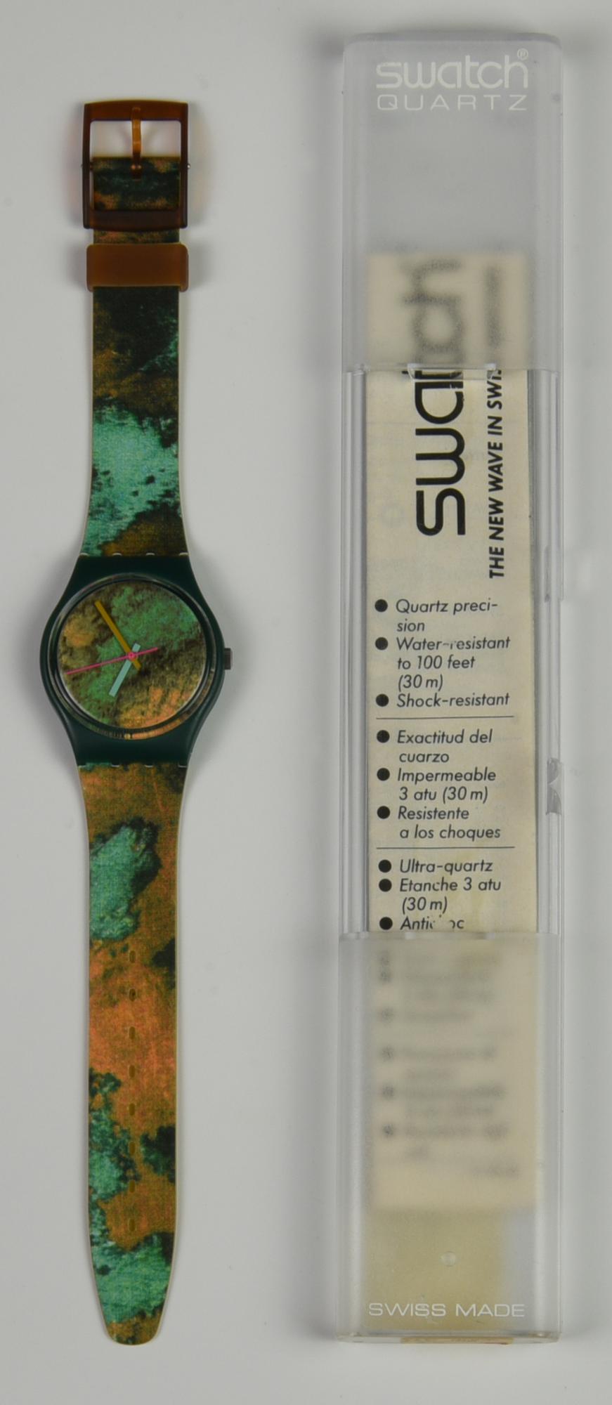 SWATCH MAYBRIDGE,1988 mod. OLD BOND, cod. GG102 anno 1988 Completo di scatola...