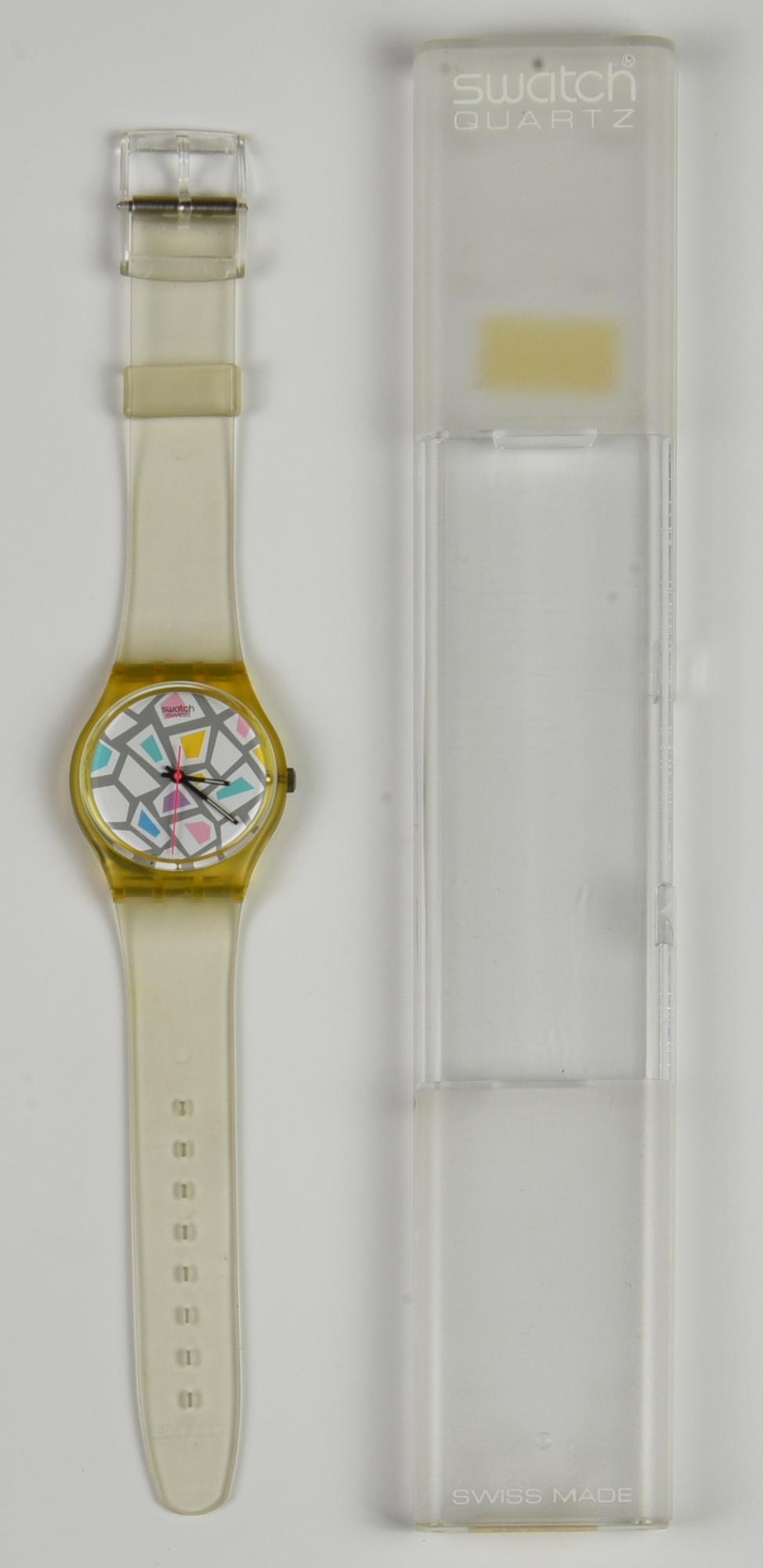 SWATCH CAPRI,1988 mod. TINTARELLA, cod. GK108 anno 1988 Completo di scatola...