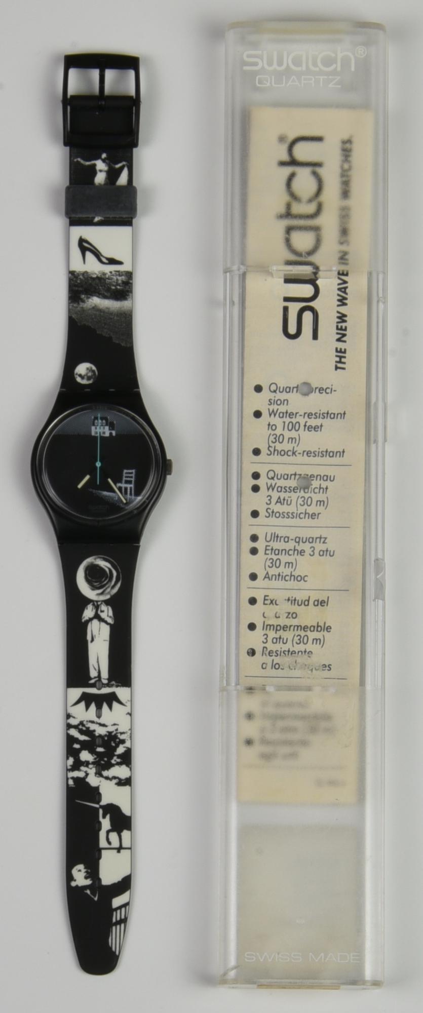 SWATCH TRUE STORIES, 1989 mod. ECLIPSES, cod. GB128 anno 1989 Completo di...