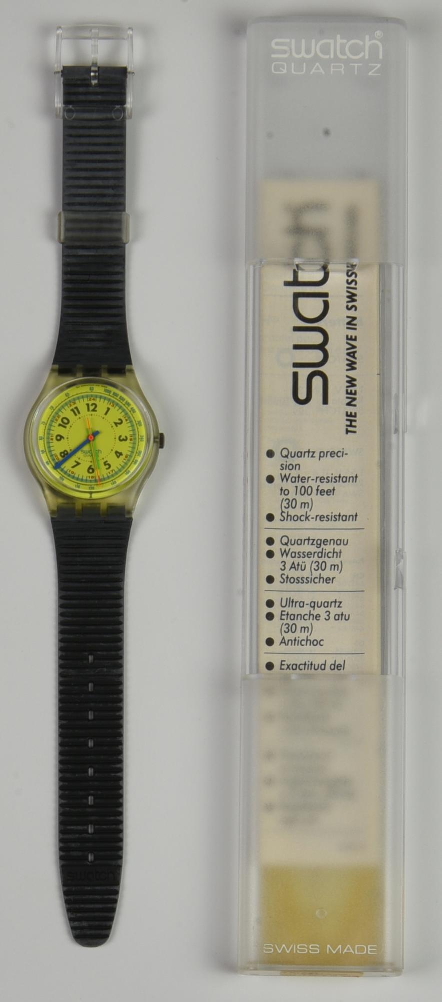 SWATCH ARTICA, 1989 mod. LEMON ICEBERG, cod. GK116 anno 1989 Completo di...