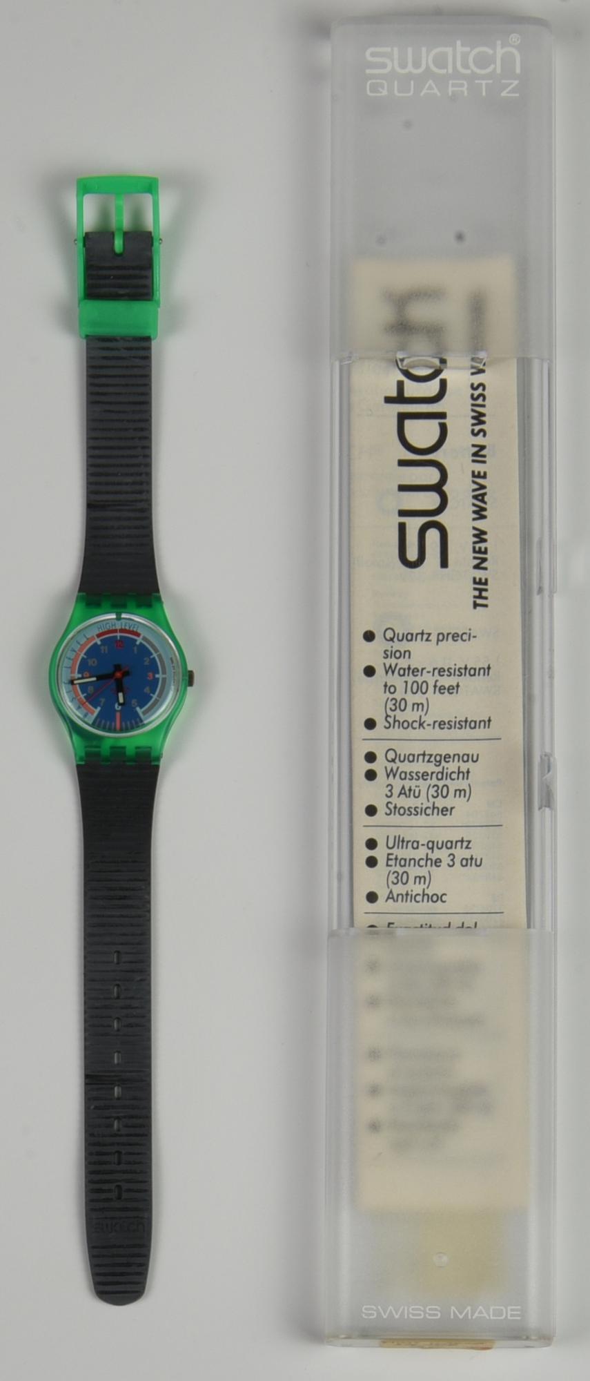 SWATCH ARTICA, 1989 mod. MINT ICICLE, cod. LG105 anno 1989 Completo di...