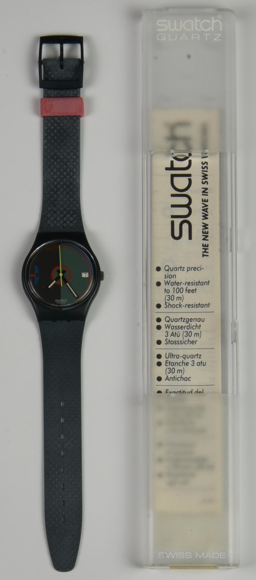 SWATCH DOWNTOWN RUNNERS, 1989 mod. PETRODOLLARS, cod. GG402 anno 1989...