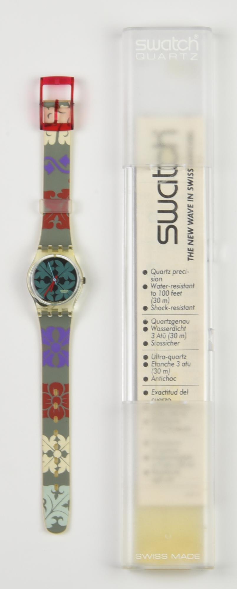 SWATCH MEDIEVAL, 1990 mod. ISOLDE, cod. LK120 anno 1990 Completo di scatola...