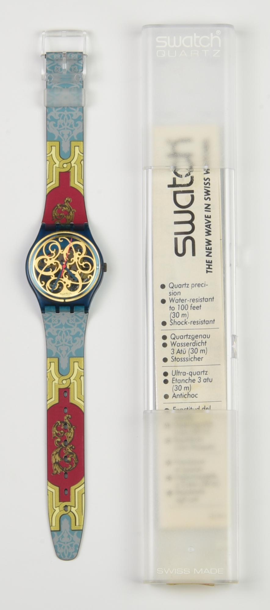 SWATCH VERSAILLES, 1990 mod. STUCCHI, cod. GN107 anno 1990 Completo di...