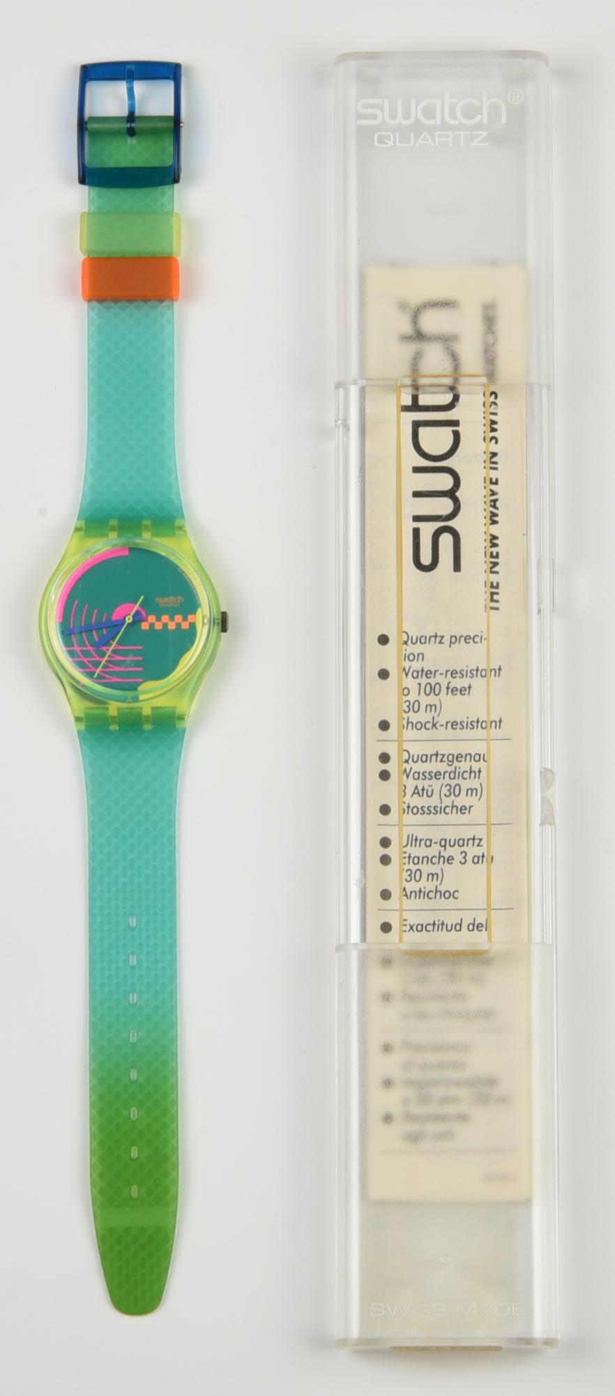 SWATCH SPRINT, 1990 mod. HONOR RIDE, cod. GJ104 anno 1990 Completo di scatola...