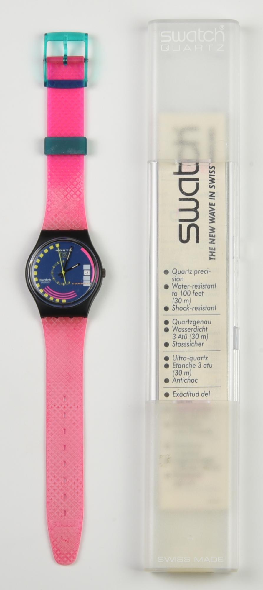 SWATCH BIKE DANCE, 1990 mod. TRAFFIC JAM, cod. GB412 anno 1990 Completo di...