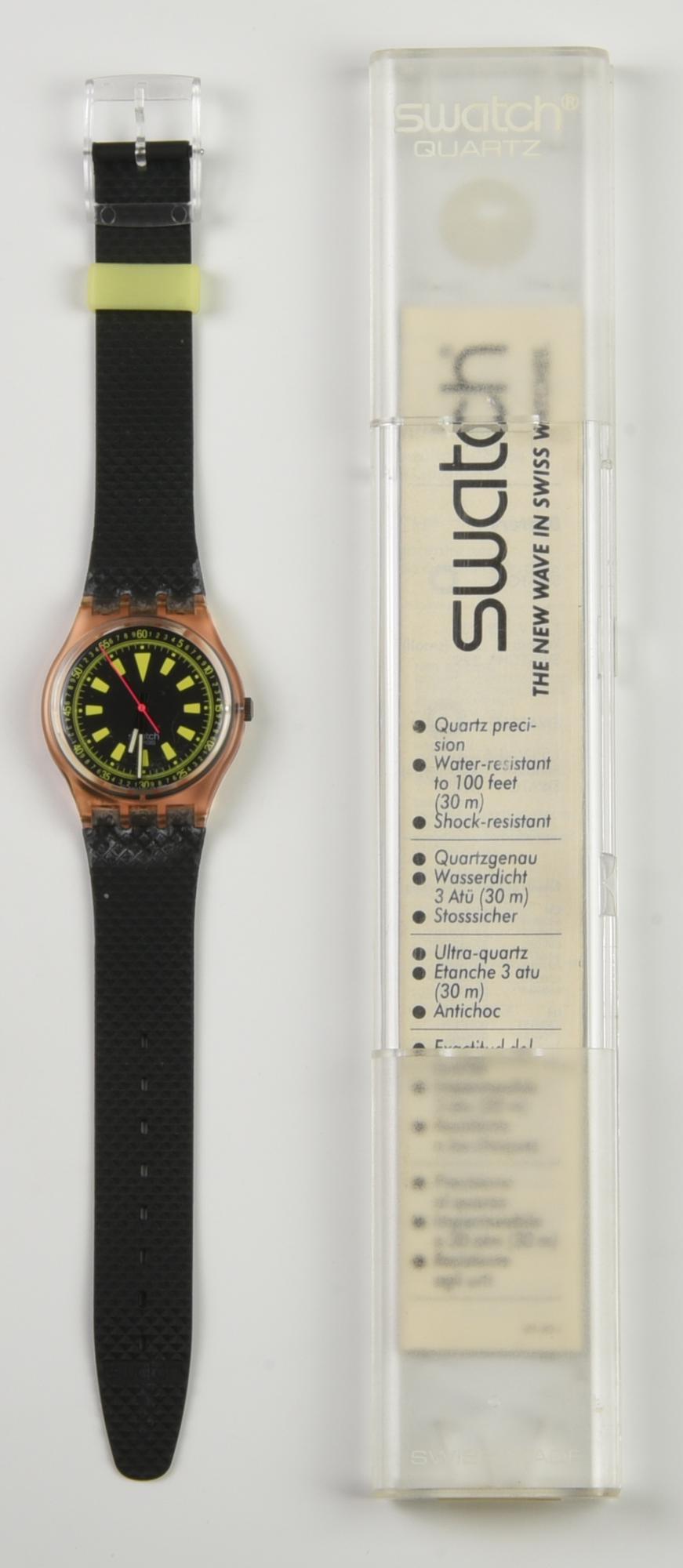 SWATCH BIKE DANCE, 1990 mod. BMX, cod. GP103 anno 1990 Completo di scatola...