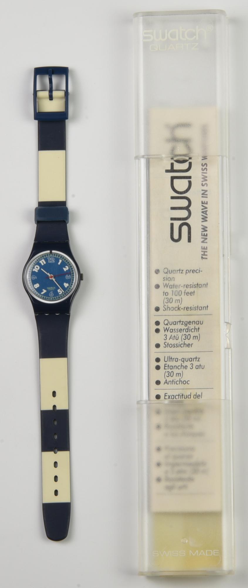 SWATCH PORTOFINO, 1990 mod. FORSAIL, cod. LI100 anno 1990 Completo di scatola...