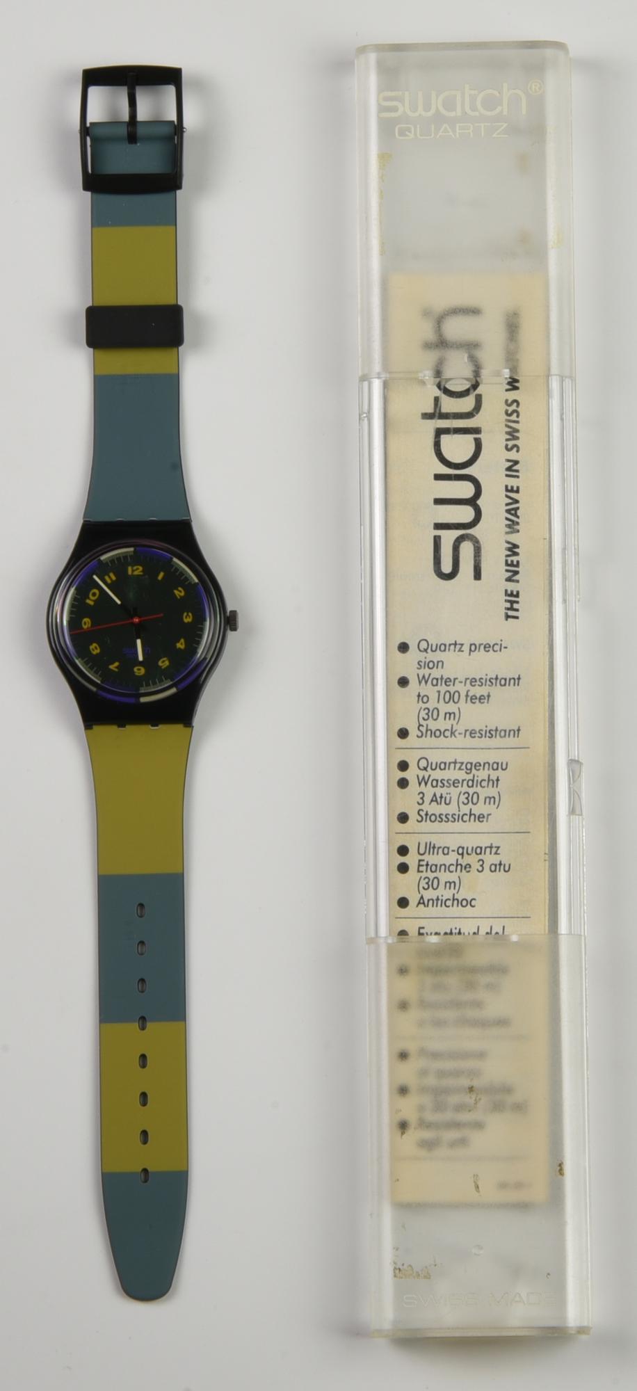 SWATCH PORTOFINO, 1990 mod. TOP SAIL, cod. GB132 anno 1990 Completo di...