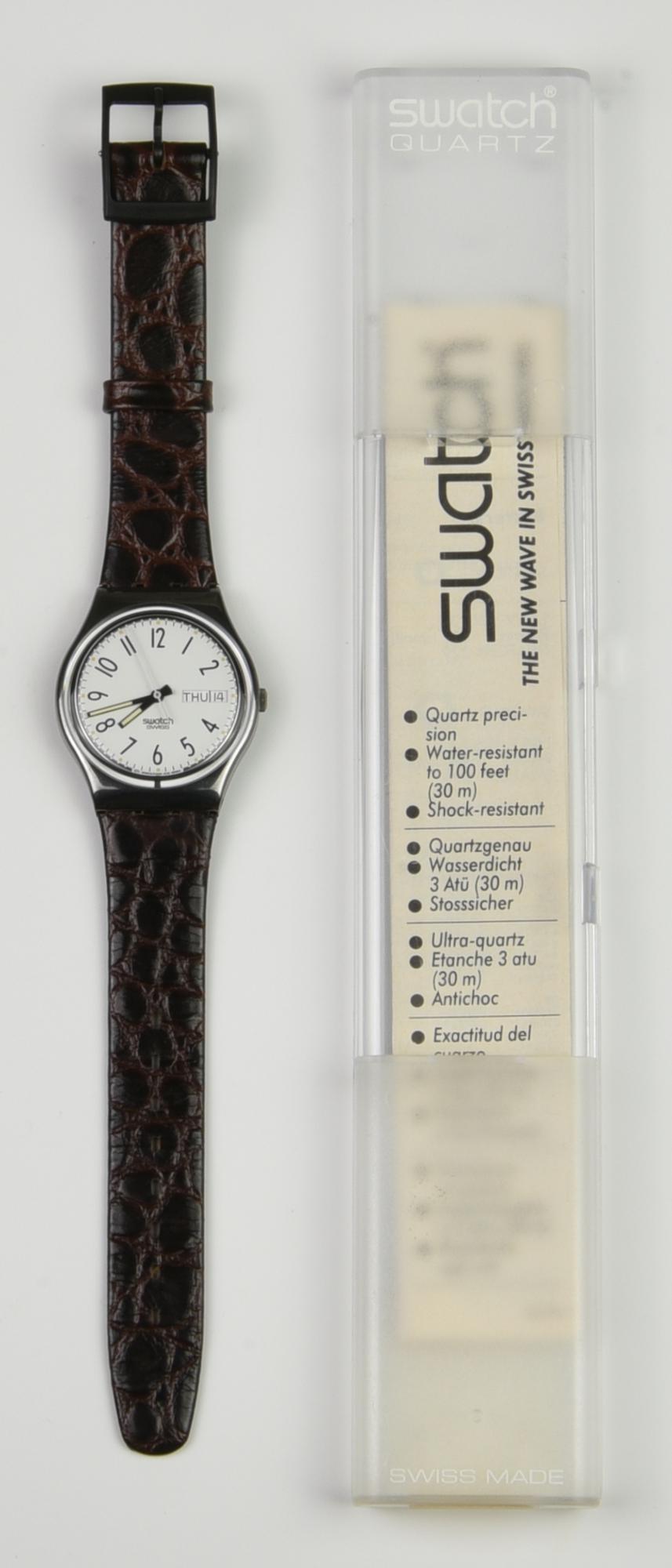 SWATCH TEA FOR TWO, 1990 mod. ENGLISH BREAKFAST, cod. GX707 anno 1990...