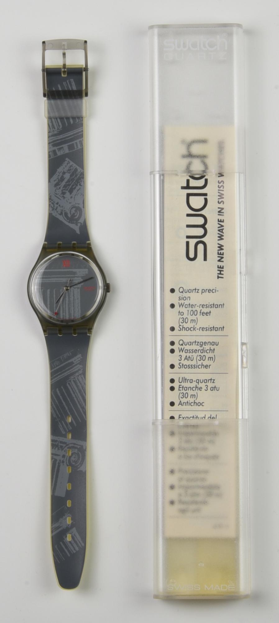 SWATCH ARCHITECTURE, 1991 mod. OBELISQUE, cod. GM104 anno 1991 Completo di...