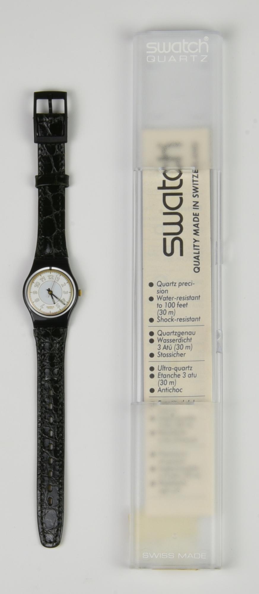 SWATCH LEATHERSHIP, 1992 mod. RAISSA, cod. LB131 anno 1992 Completo di...