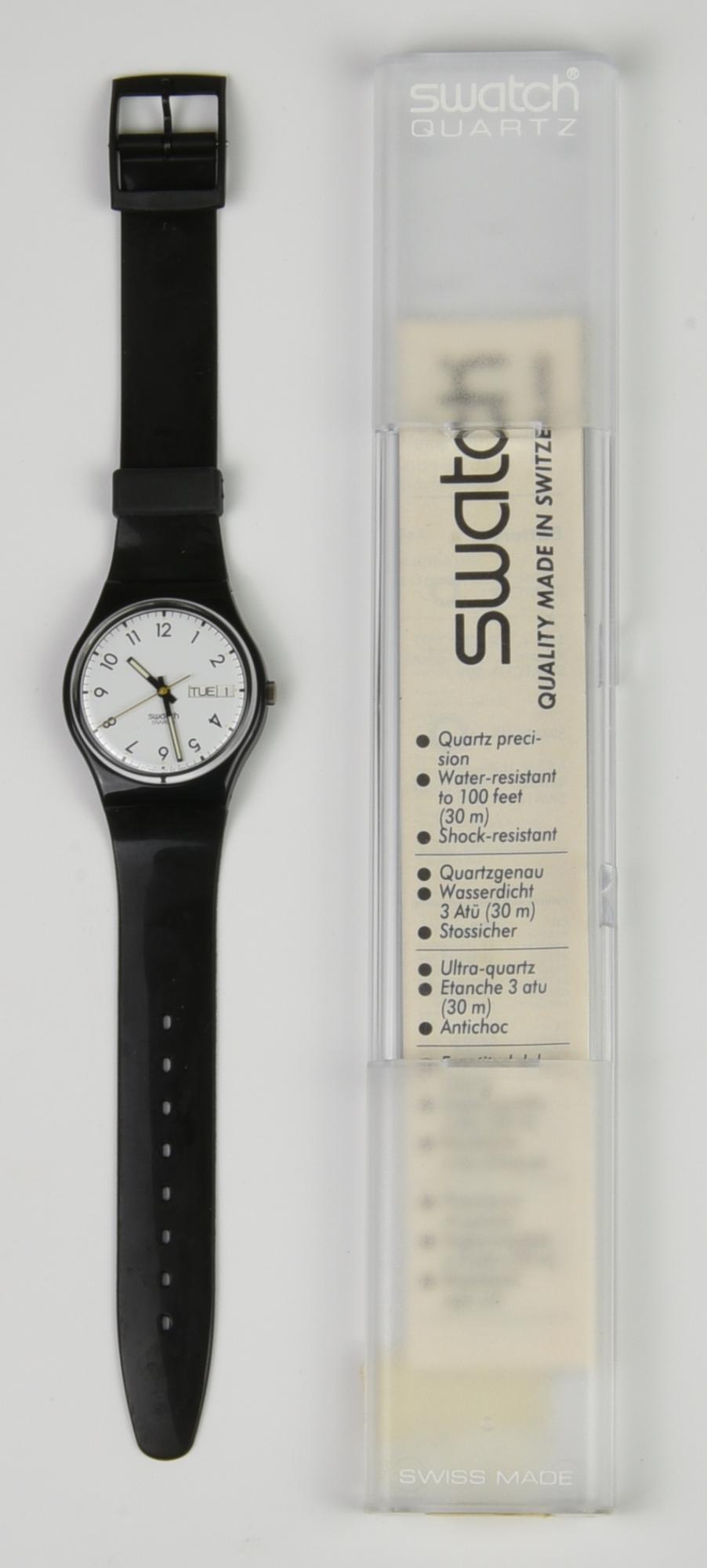 SWATCH, 1991 mod. CLASSIC FOR, cod. GB726 anno 1991 Completo di scatola...