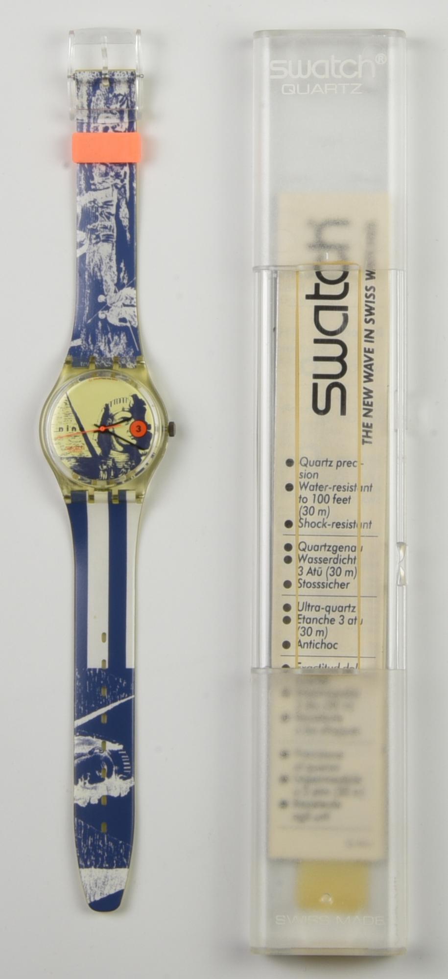 SWATCH ROCK-OCO-DREAM, 1991 mod. AMNERIS, cod. GK132 anno 1991 Completo di...