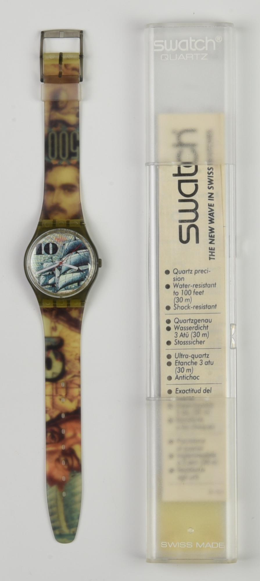 SWATCH COLOR OF MONEY, 1991 mod. MARK, cod. GM106 anno 1991 Completo di...