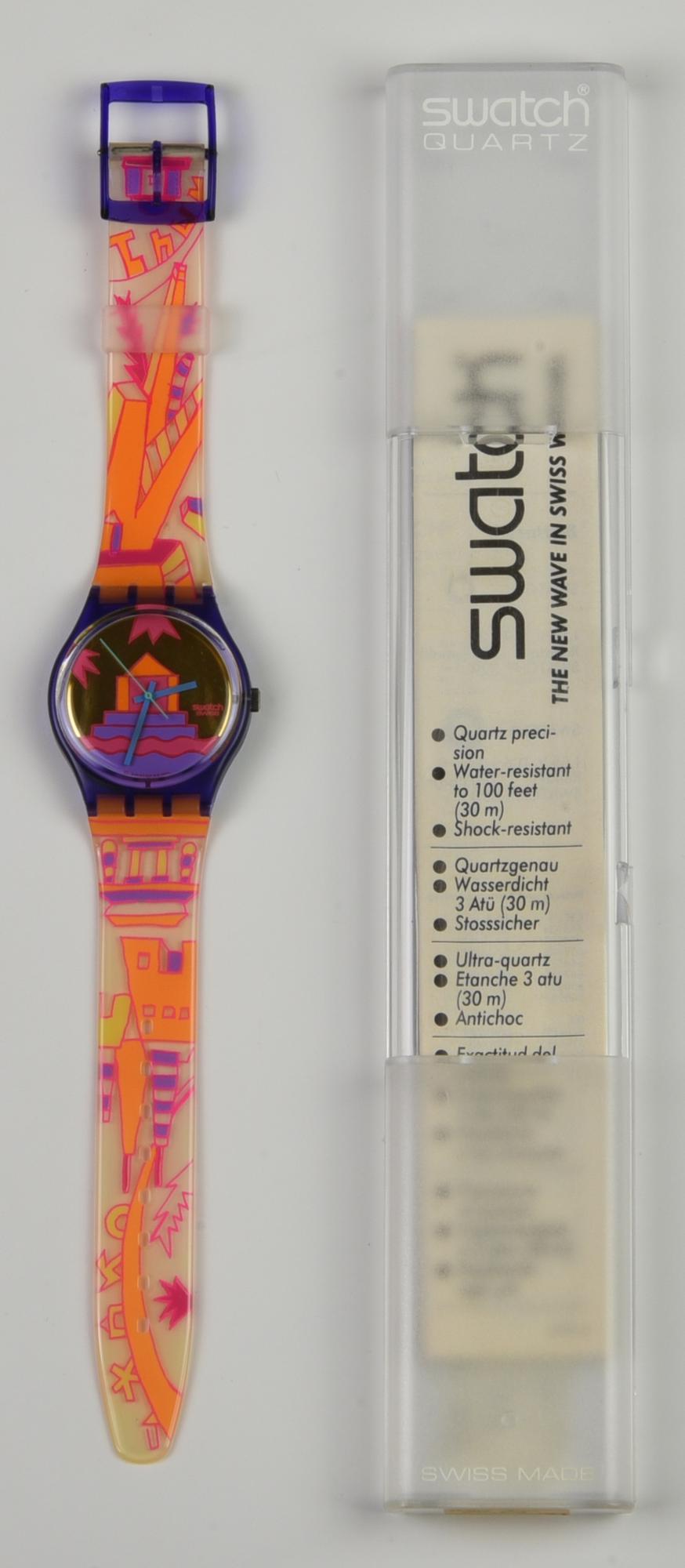 SWATCH THUN'S, 1991 mod. RARA AVIS, cod. GV103 anno 1991 Completo di scatola...