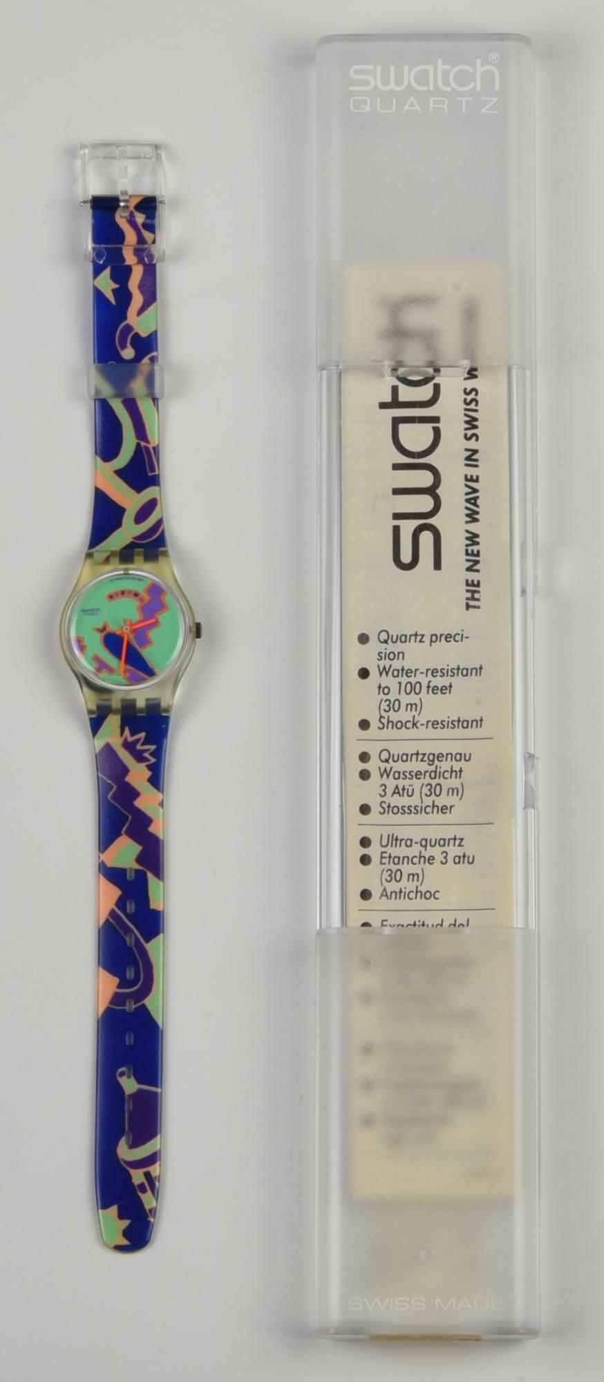 SWATCH THUN'S, 1991 mod. MONTEBELLO, cod. LK126 anno 1991 Completo di scatola...