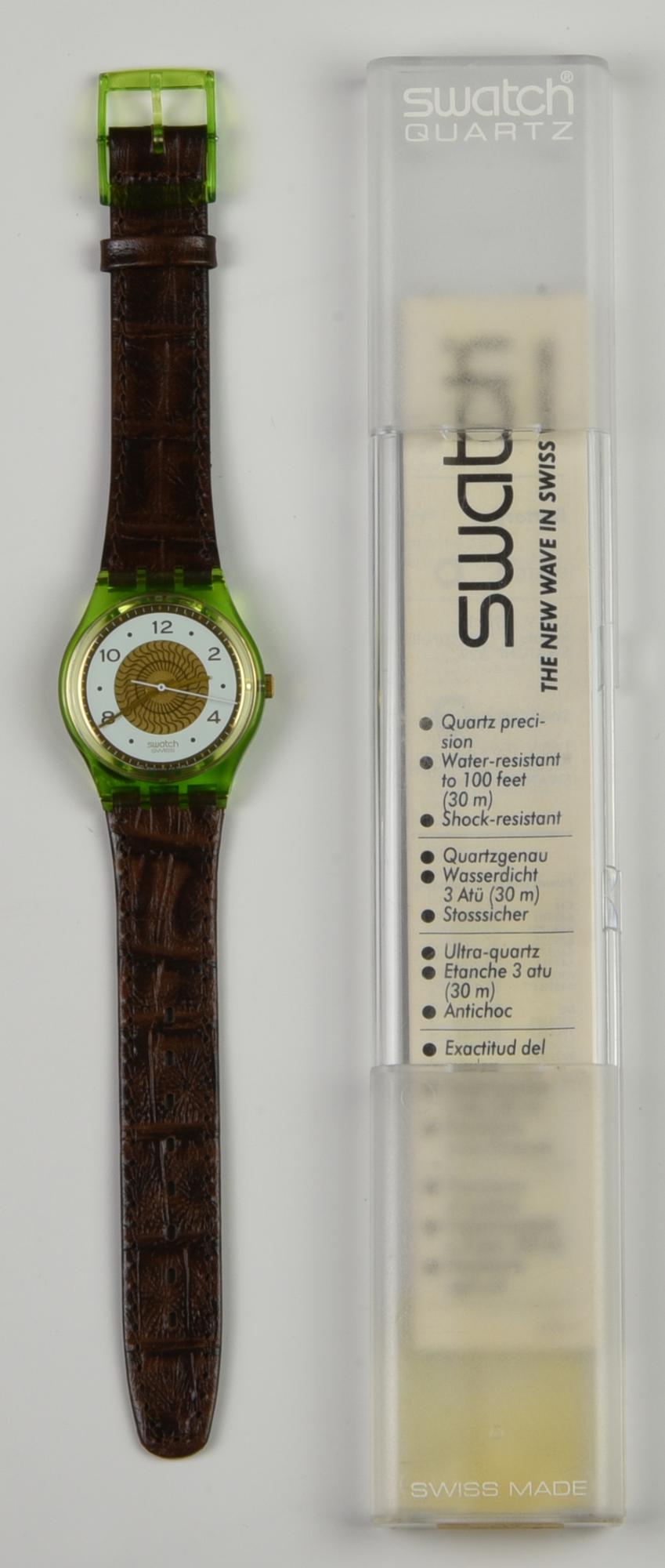 SWATCH PARIS SPREE, 1991 mod. GALLERIA, cod. GG114 anno 1991 Completo di...