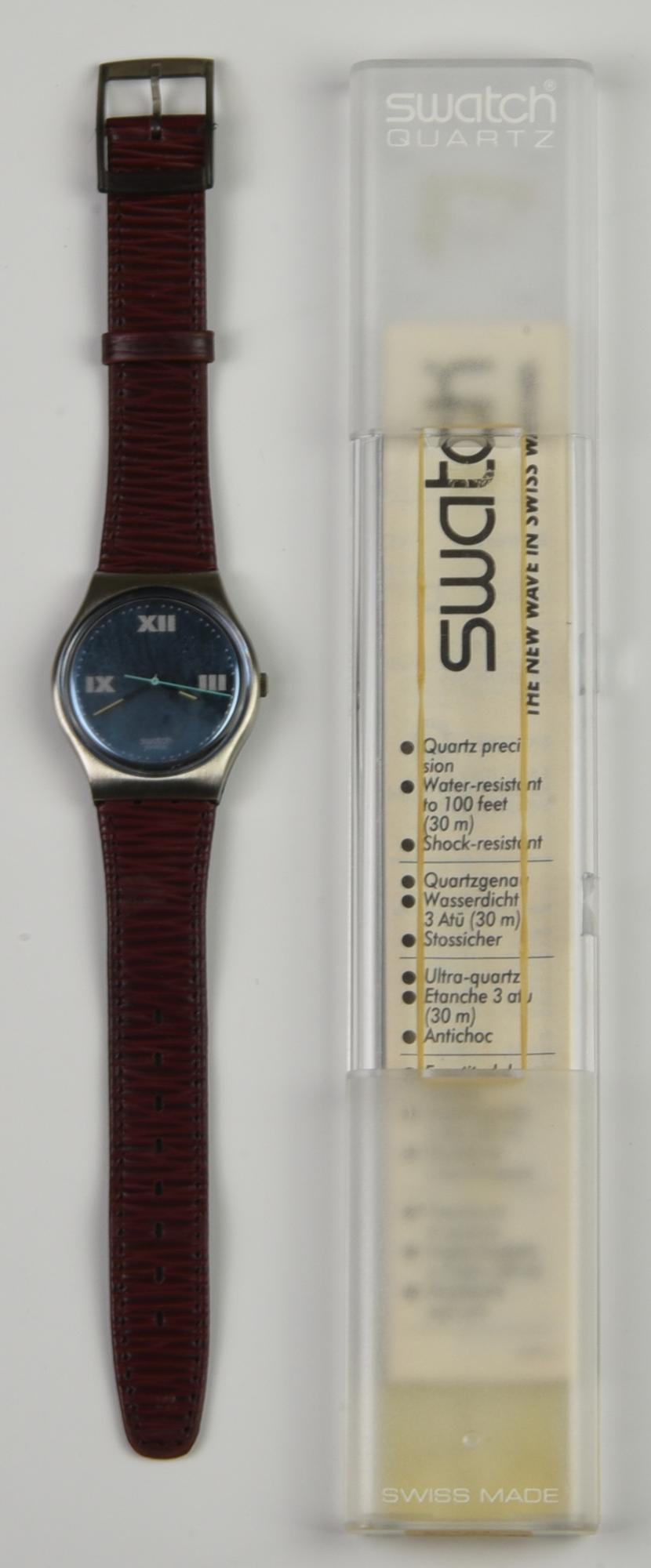 SWATCH PARIS SPREE, 1981 mod. PLAZA, cod. GX121 anno 1991 Completo di scatola...