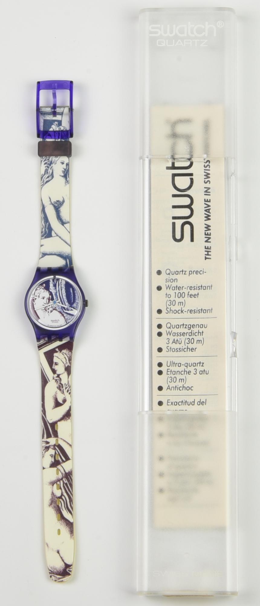 SWATCH LOVEFREEZE, 1991 mod. SAPPHO, cod. LV101 anno 1991 Completo di scatola...