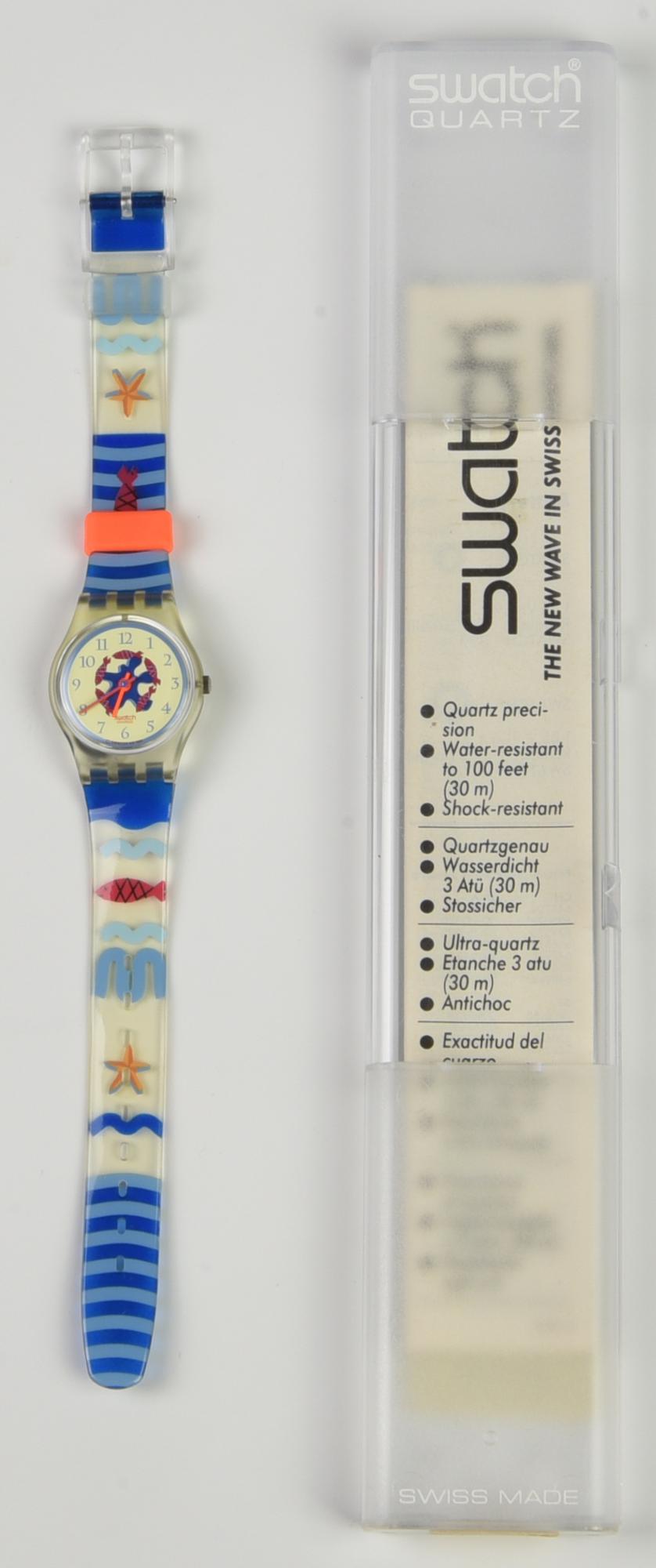 SWATCH BEACH COMBERS, 1992 mod. RED CLOUD, cod. LK134 anno 1992 Completo di...