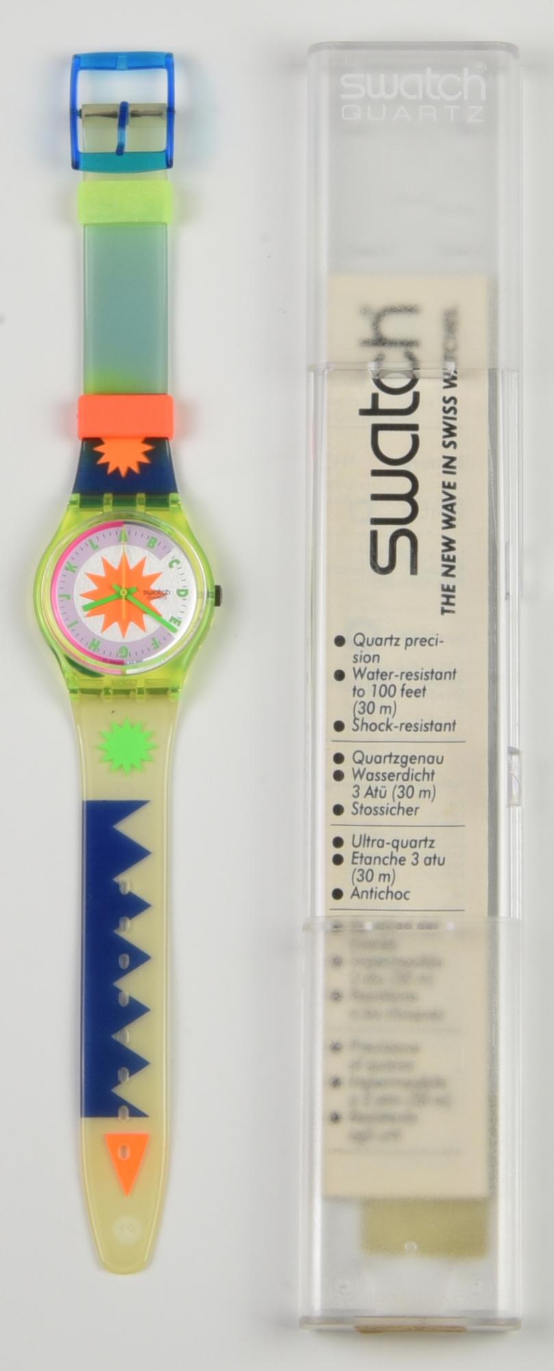 SWATCH GIRO DEL MONDO, 1991 mod. ARTIC STAR, cod. GJ108 anno 1991 Completo di...