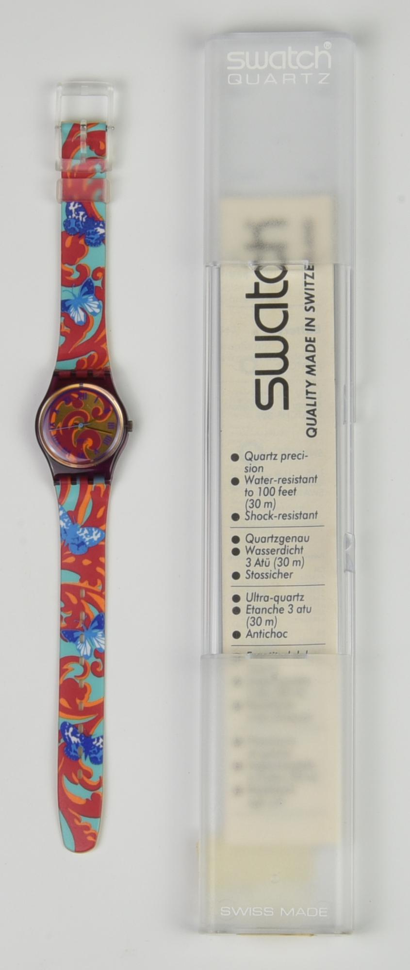 SWATCH BRIDES DE GALA, 1992 mod. FLEUR DE LYS, cod. LV102 anno 1992 Completo...