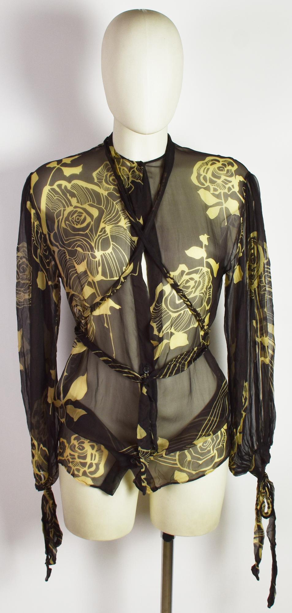 Dolce&Gabbana SILK SHIRT DESCRIPTION: Printed silk shirt with button closure...