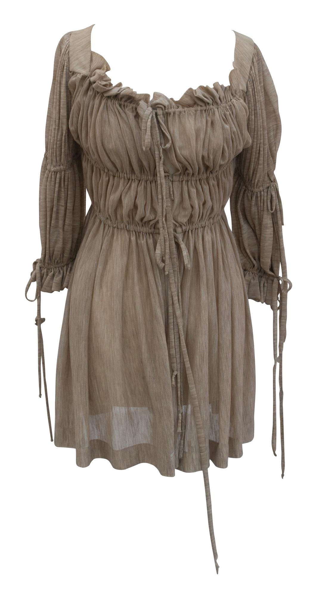 Vivienne Westwood ROBE DE LA REINE JERSEY DESCRIPTION: Blouse dress in fine...