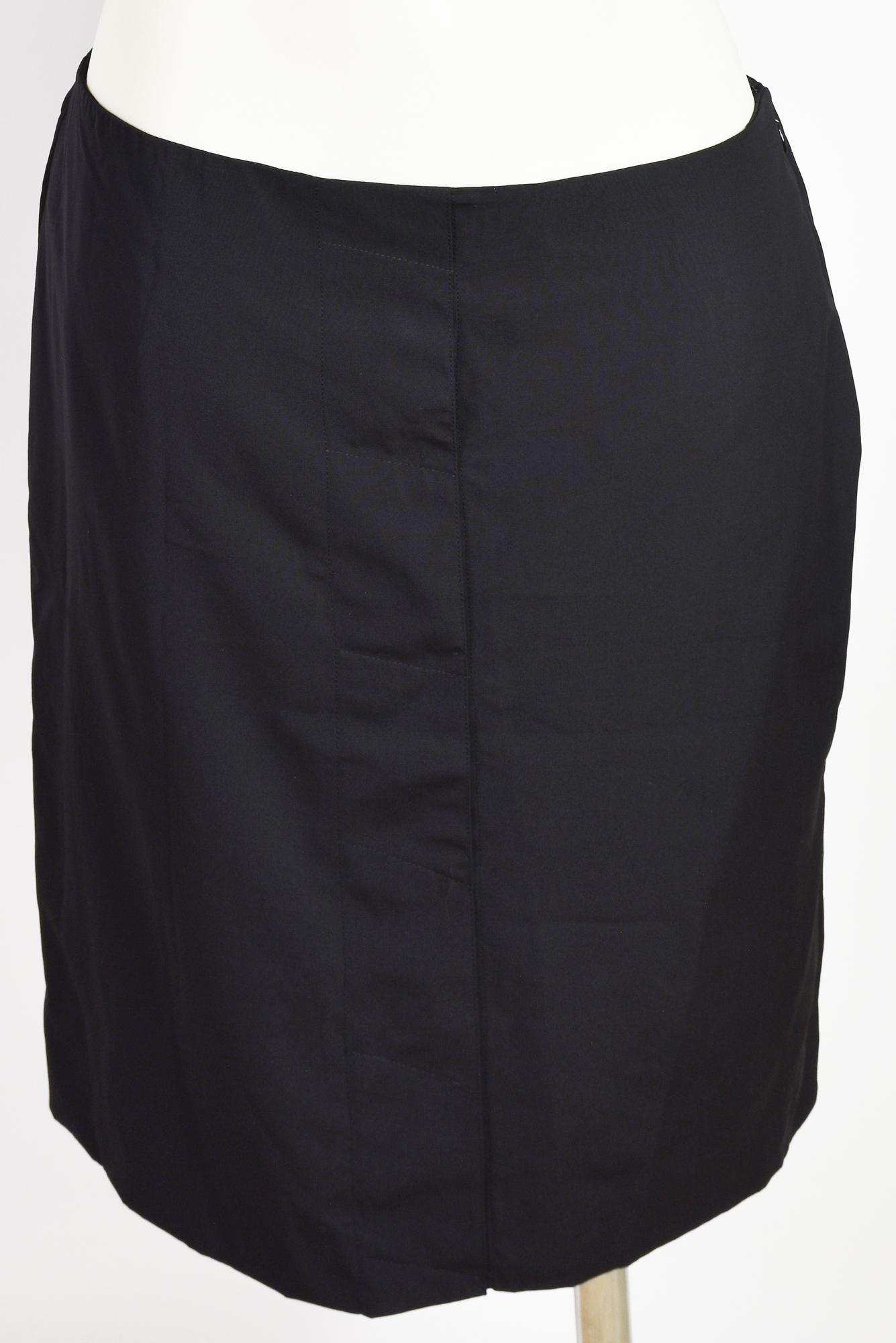 Jean-Paul Gaultier WOOL SKIRT DESCRIPTION: Black pencil skirt. 100% wool....