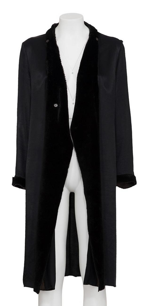 Maison Martin Margiela RARE REPRODUCTION OF A LINING OF A MAN'S OVERCOAT...