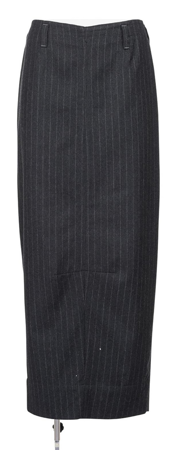 Maison Martin Margiela ICONIC PINSTRIPE MIDI SKIRT DESCRIPTION: Iconic...