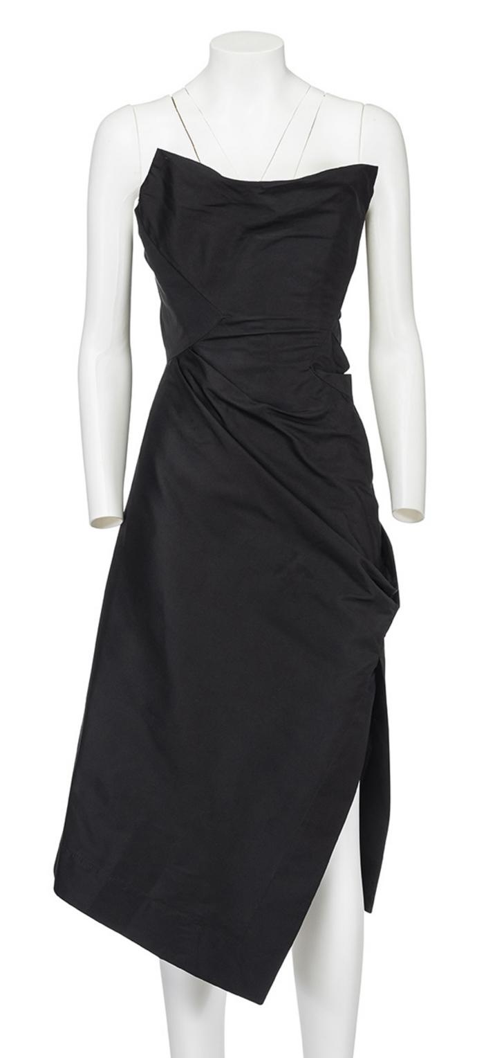 Vivienne Westwood ICONIC DRAPED STRAPLESS DRESS DESCRIPTION: Iconic 00's...