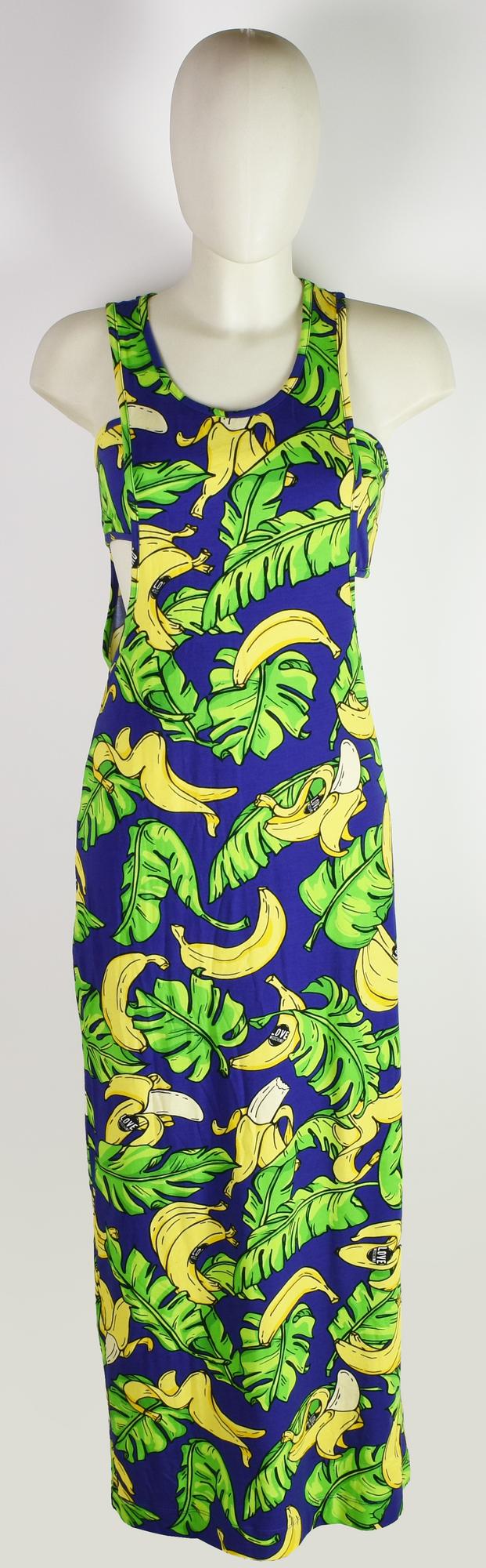 Love Moschino BANANA DRESS DESCRIPTION: Long printed dress in stretch cotton....