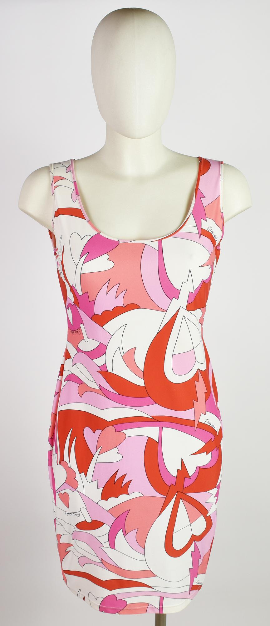 Enrico Coveri PRINTED DRESS DESCRIPTION: Printed dress in stretch fabric....