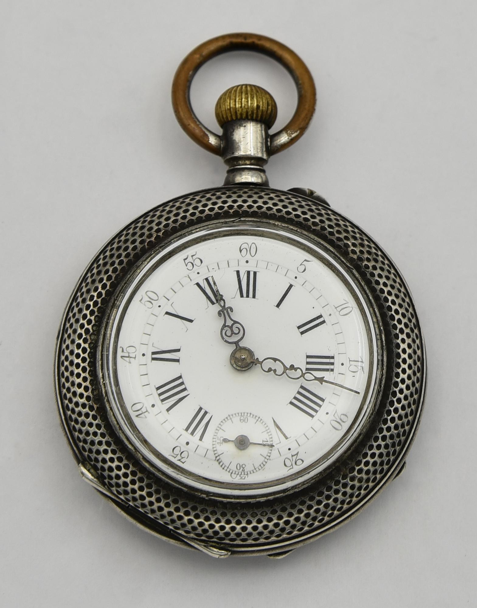 Oorologio da tasca in metallo J. Pellaton Geneve, primi 900, Ref. 60385...