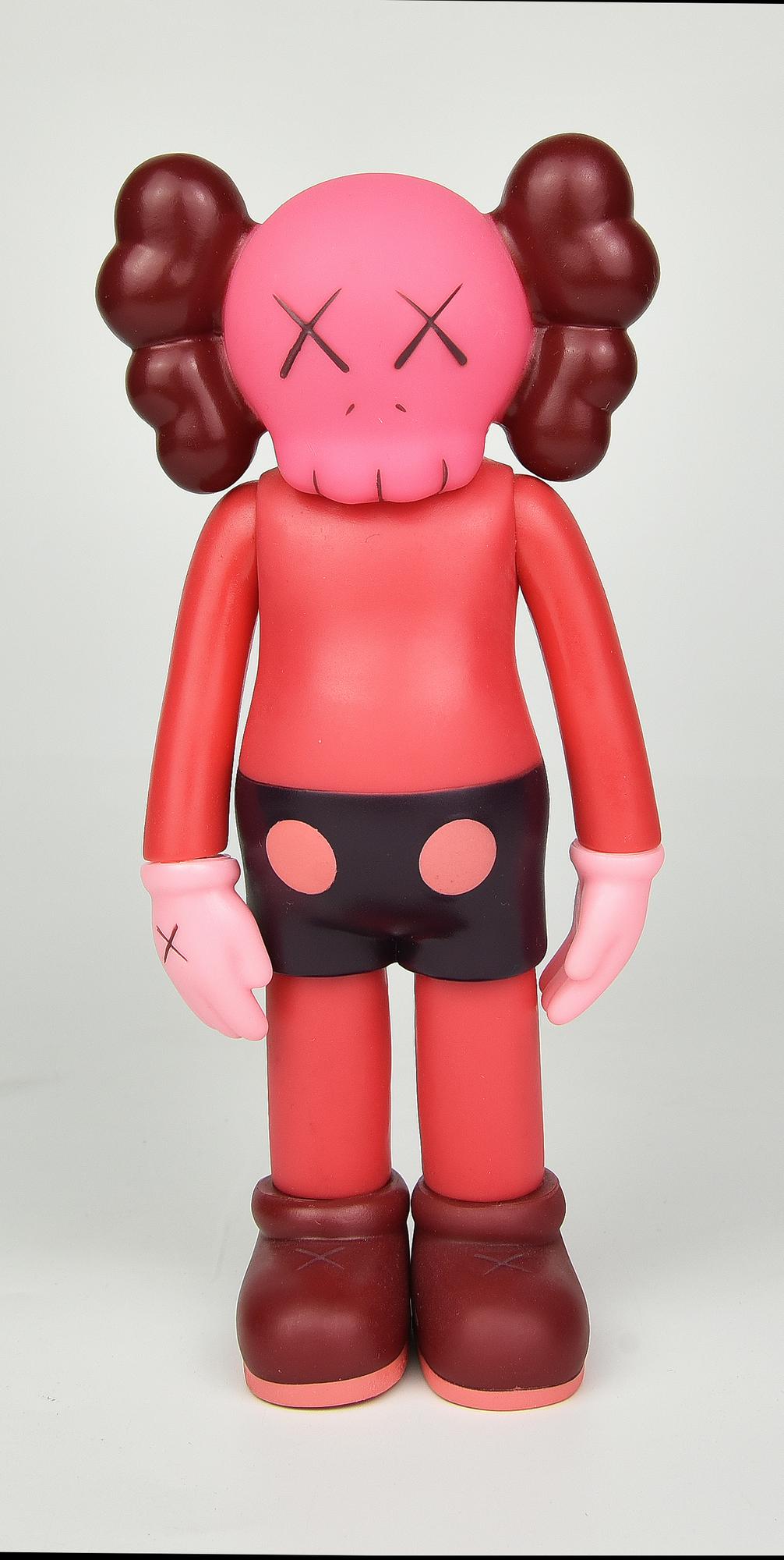 KAWS COMPANION, 2004 plastica, cm 19x9x5 sotto la base: punzone con firma e...